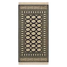 Flatvävd Matta Arkiio Isfahan Boccara Svart, 80x150 cm