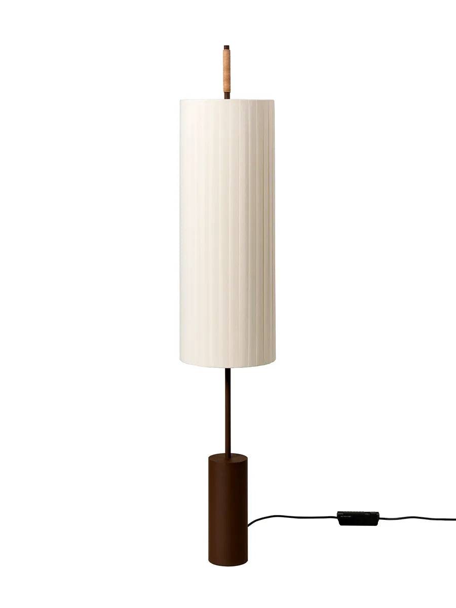 Dórica Gulvlampe, mørkebrun fra Santa and Cole - Jacobsen Plus