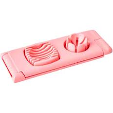 Rice Plastic Egg Slicer - Pink
