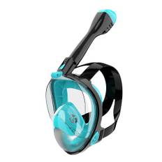 Full Face Snorkel Mask Diving Gear for Adults and Children with 180 degrees Panoramic View Anti-Leak XS