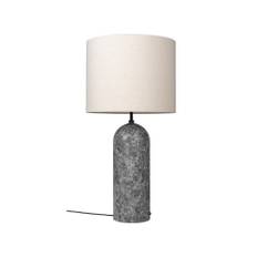 GUBI Gravity XL gulvlampe grå marmor/canvas, low