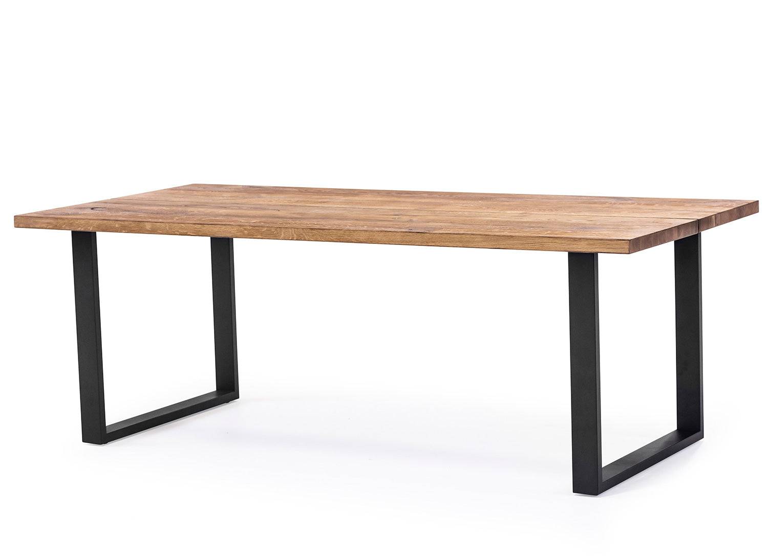 Torkelson - Narvik Matbord Ek/Svart 210cm