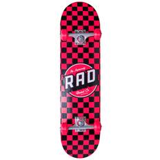 RAD Checkers Komplett Skateboard Röd 7.75″