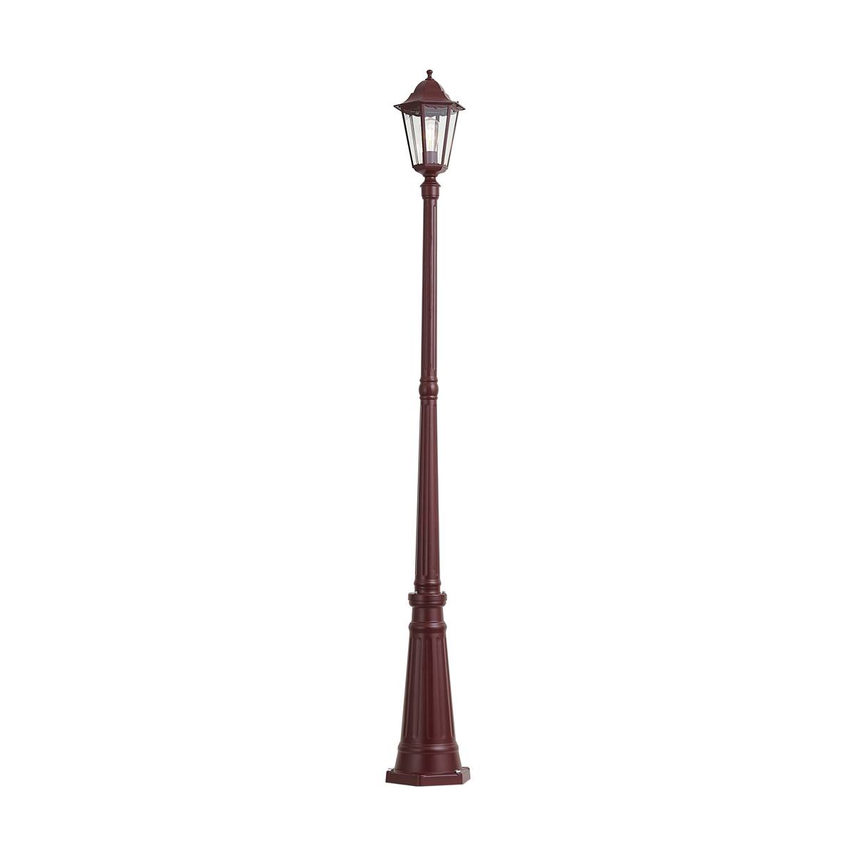 Klassisk utomhuslykta mörkröd 213 cm IP44 - Havana
