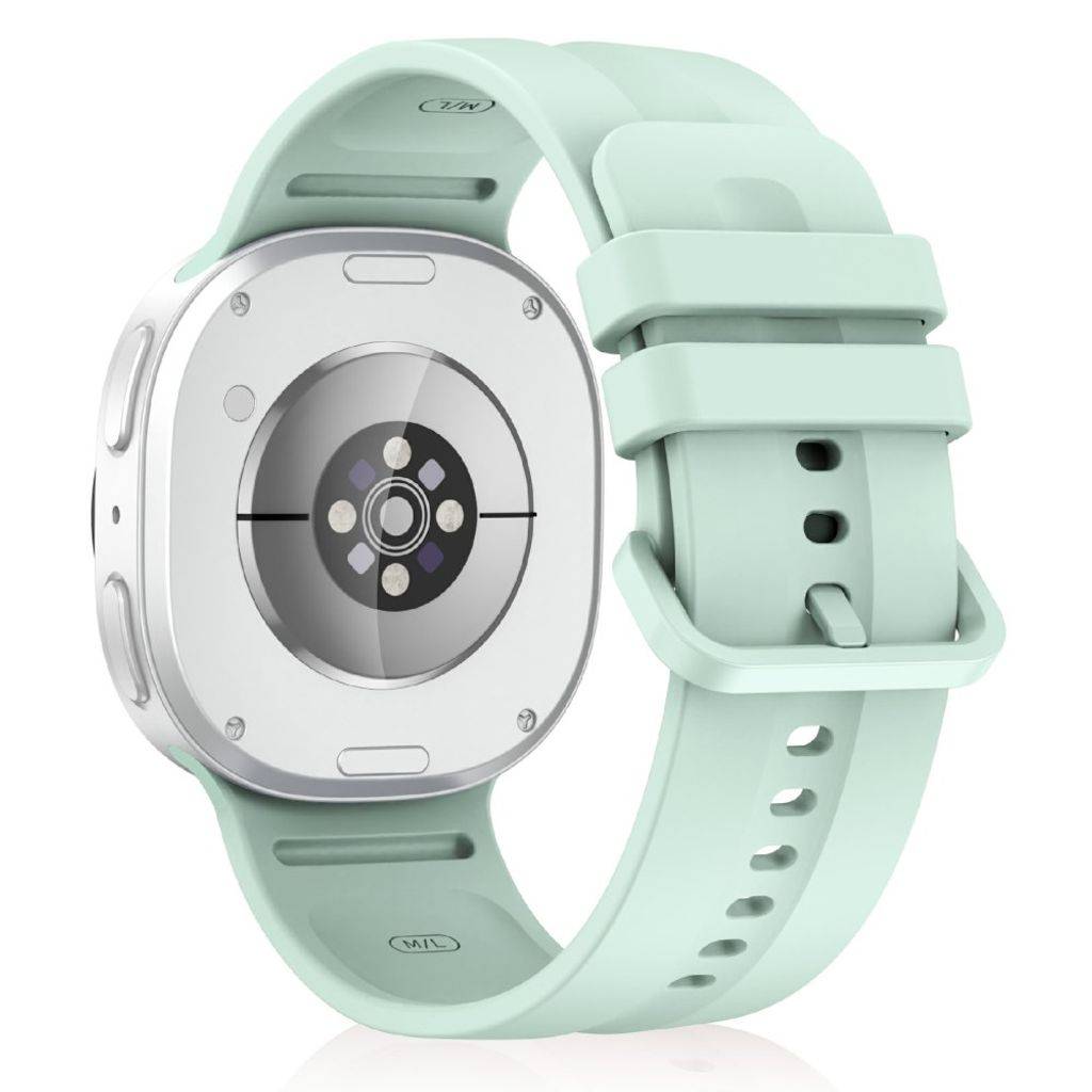 Samsung Galaxy Watch9/23 silikone urrem med hurtigmontering - Lysgrøn