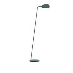 Muuto - Leaf Floor Lamp, Dark Green - Læselamper - Broberg & Ridderstråle - Grøn