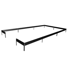 Halls F06445 Fundament 13 m², svart