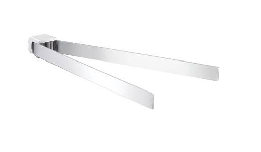Hefe Piren handdukhållare, 35,9 cm, krom