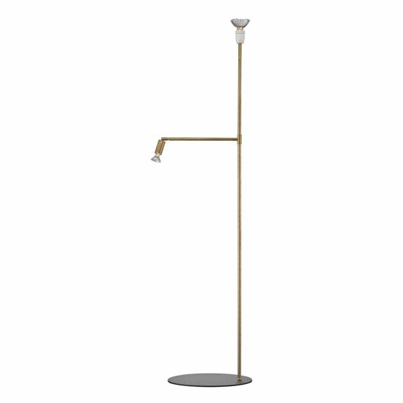 Galax Golvlampa Rå Mässing