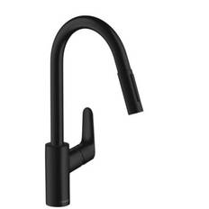 hansgrohe Focus køkkenarmatur 240 med udtrækstud Mat sort