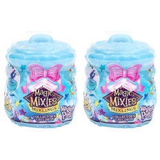 Magic Mixies Mixlings Magicus Party Collector's Cauldron 2 pak - Klar til levering - Prismatch - Multi