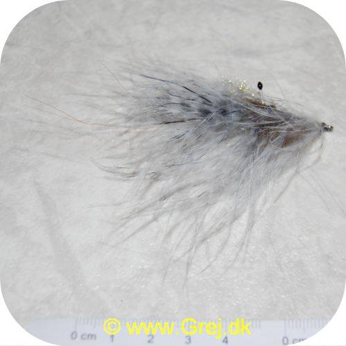 Seatrout Pattegris Grizzly # 6 - 7 cm lang - Grålig
