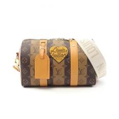 Louis Vuitton Vintage, Pre-owned, unisex, Brun, ONE SIZE, Tyl, Pre-owned canvas tasker