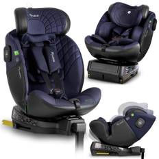 Nukido Aero Line Bilbarnstol Svart/Marinblå 0-36kg ISOFIX