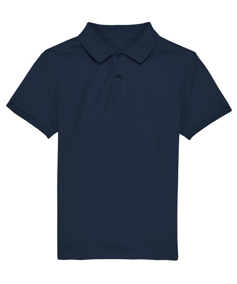 Organic Cotton Kids Polo Shirt - 7/8 Years / French Navy (7/8 Years)