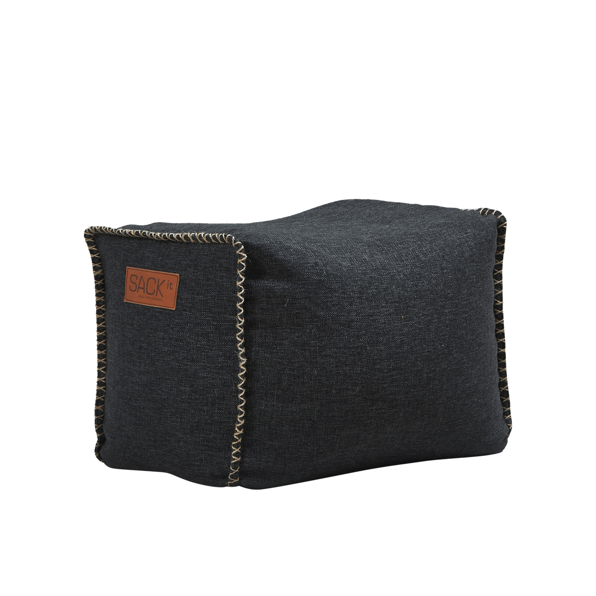 Puf RETROit Cobana Square Puff - Black