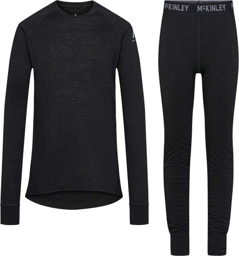 MCKINLEY Merino Uld Mix Skiundertøj, Børn 140 - Baselayer hos Magasin.