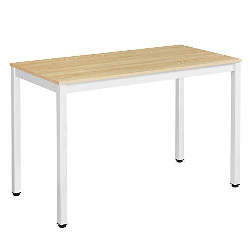 Vasagle Computer Desk, Study Table, Stable Office Desk, Large Gaming Desk, Easy Assembly, For Home and Office, med justerbare nivelleringsfødder, 120.