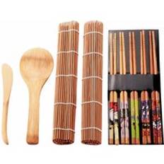 1 set g&#xF6;r det sj&#xE4;lv sushi maker set risform k&#xF6;k sushi g&#xF6;r verktygssats sushi form matlagning verktyg set f&#xF6;r sushi roll matlagningsverktyg - Typ 1