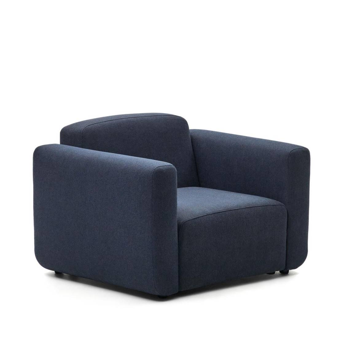 Fåtölj N.O - Med armstöd, Färg Dark Blue