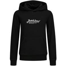 Jack & Jones Hoodie - JjBeau - Svart - Jack & Jones - 14 år (164) - Hoodie