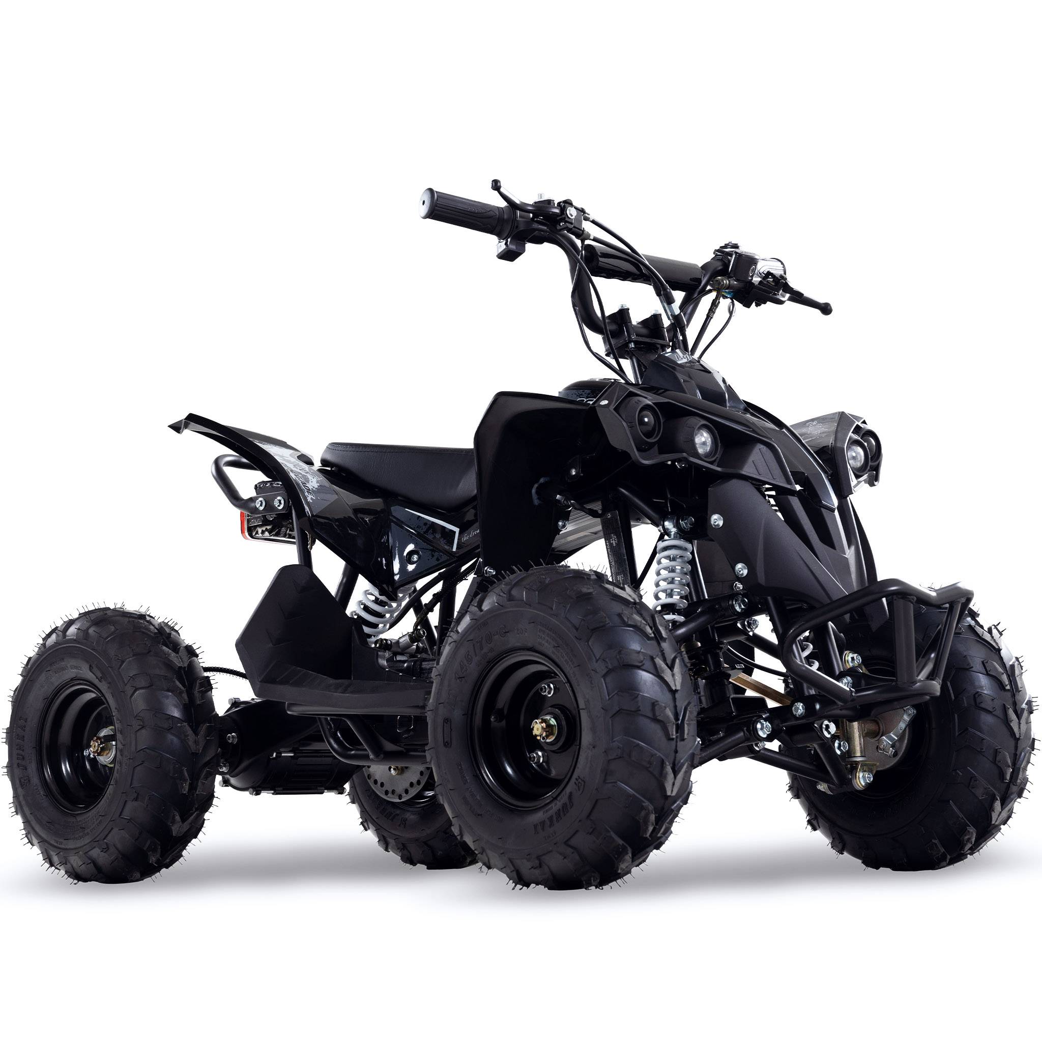 El-ATV barn 1200W 48V 12Ah batteri fyrhjuling elbil