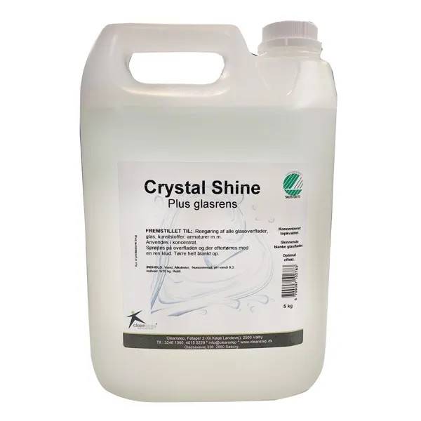 Crystal Shine 5 liter svanenmärkt glasrengöring