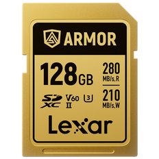 Lexar SDXC 128GB ARMOR Gold UHS-II R280/W210 (V60)