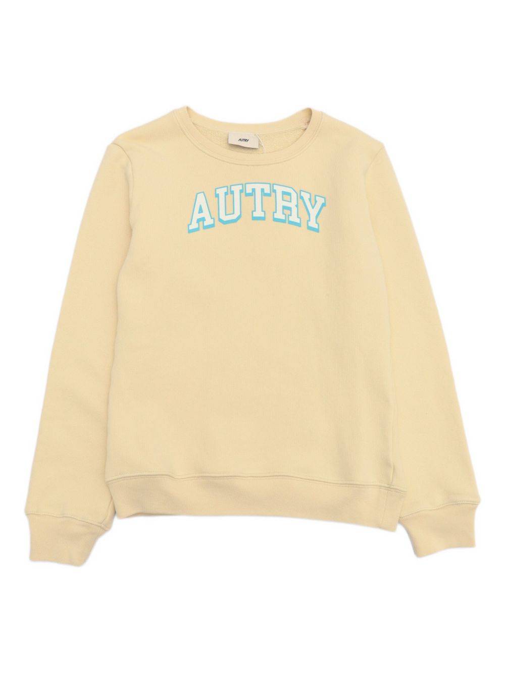 Autry Kids - tröja med logotyp - barn - bomull - 9 år - Gul