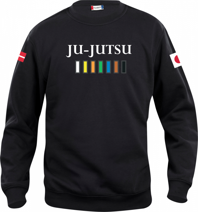 Clique Frb Ju-Jutsu Sweatshirt Børn (Broderet) - Sort - 150/160