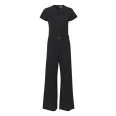 KAJULIANE JUMPSUIT KAFFE - BLACK / S