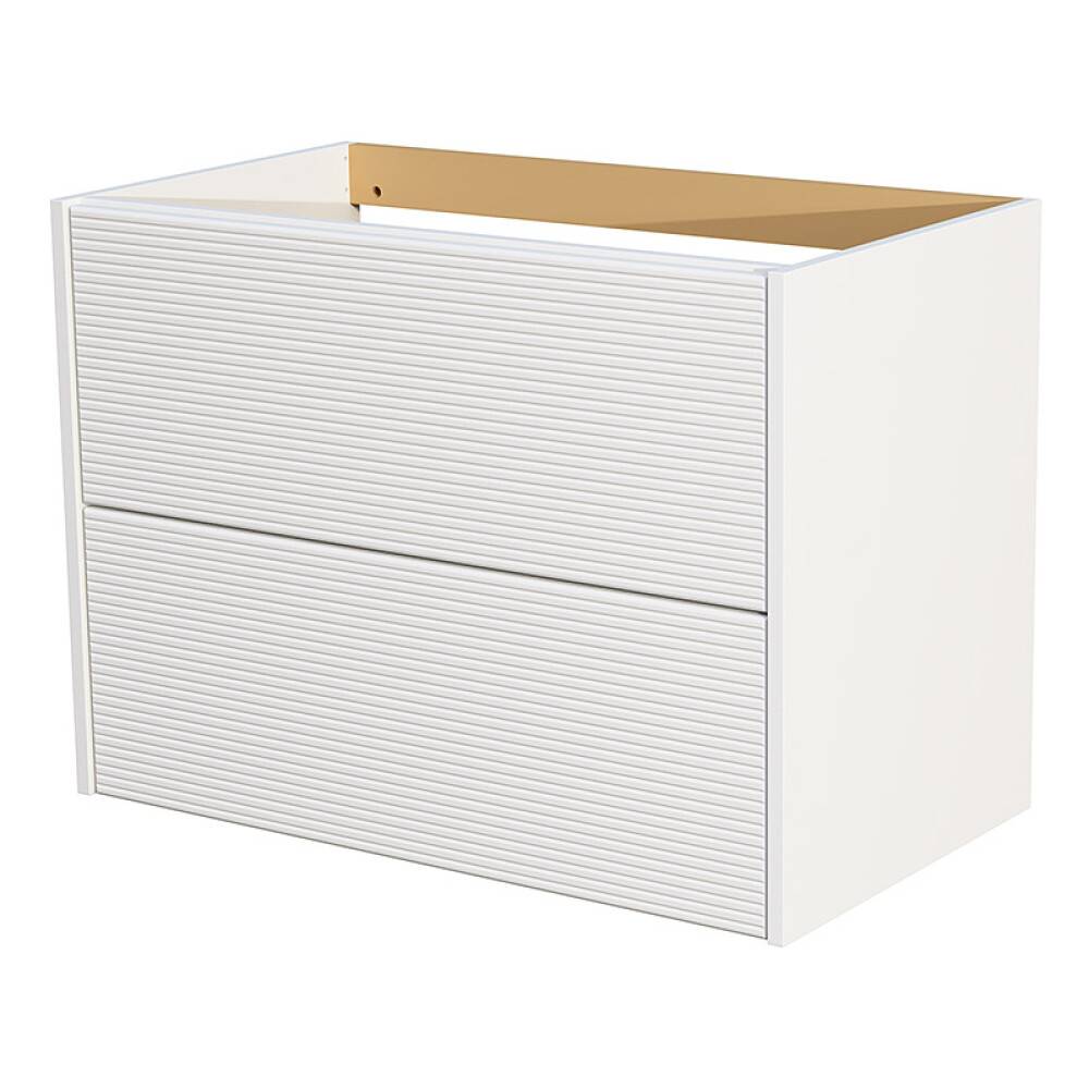 TVÄTTSTÄLLSSKÅP CAMARGUE AURA 2 LÅDOR 80CM MATRIS VIT