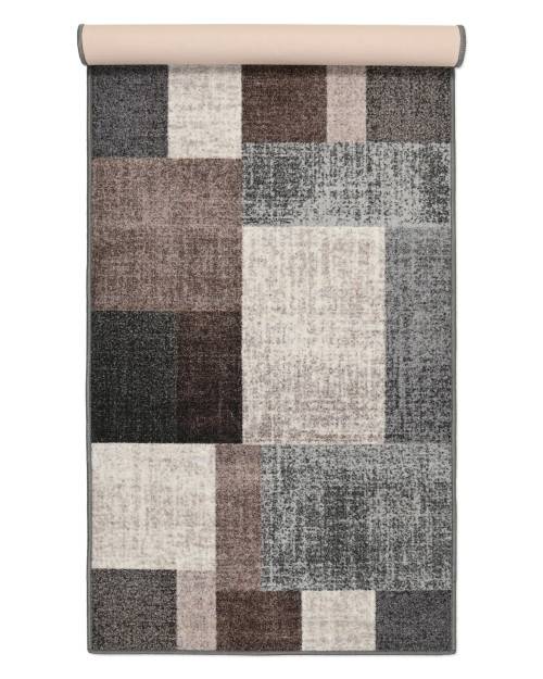 Tasman earth - gångmatta på metervara - 80 cm bred - Grå (80 cm)