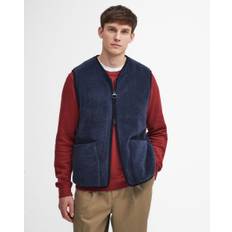 Barbour Liddesdale Mens Fleece Vest Colour: Navy, Size: M