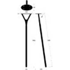 FROST WISHBONE Bordben 8002 H: 108,9 cm - Mat Sort