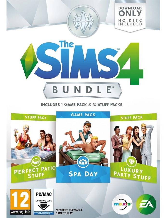 EA Sims 4 Spa Day Bundle PC Spil (EU Version)