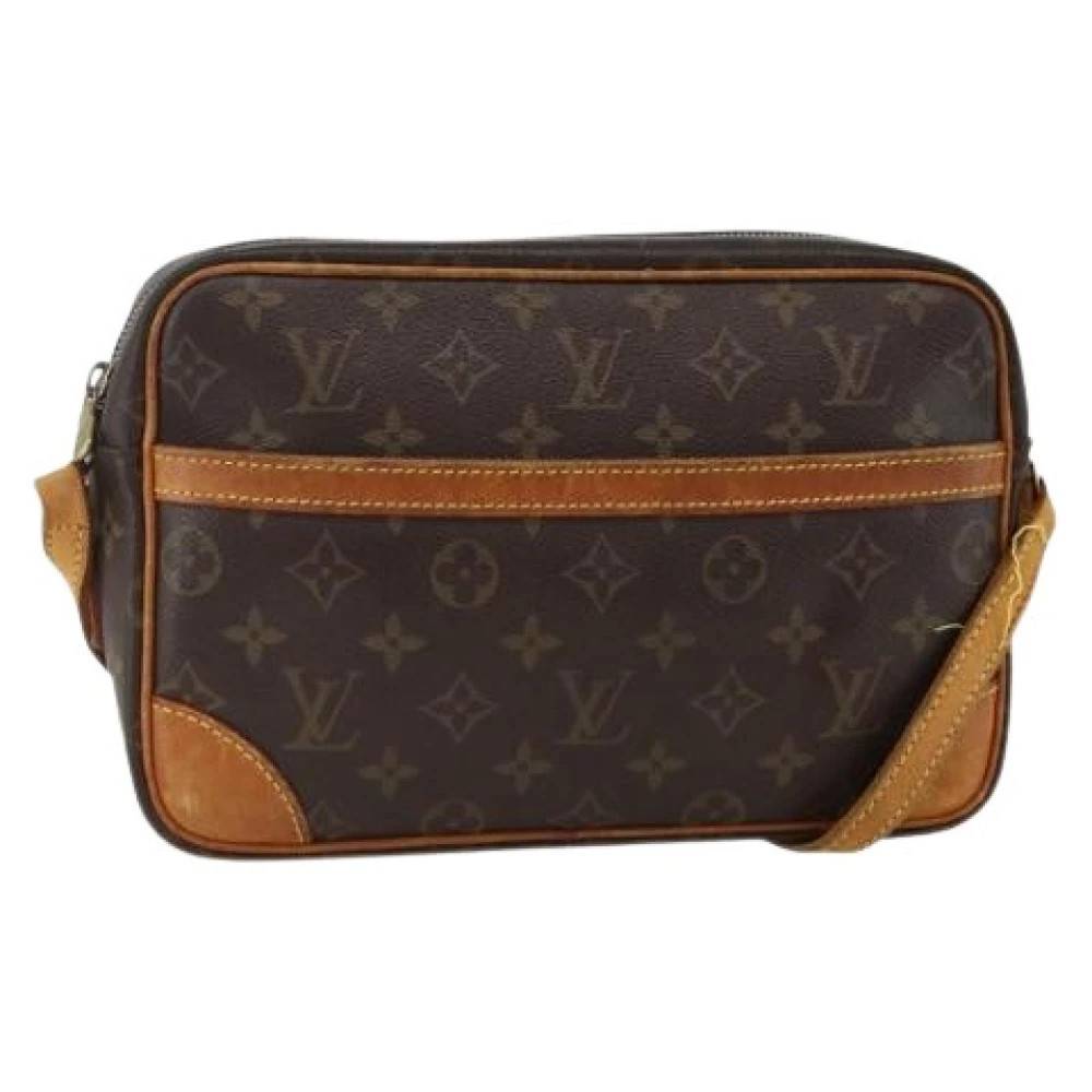 Louis Vuitton Vintage - Pre-owned Monogram Canvas Axelremsväska Vintage - Dam - ONE Size - Läder