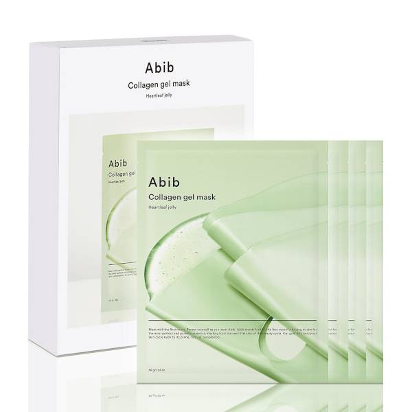 Abib - Collagen Gel Mask Heartleaf Jelly - 35g*4ea - No Color