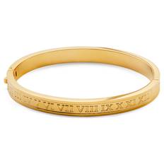 Arie Guldfärgat Numeriskt Ringarmband