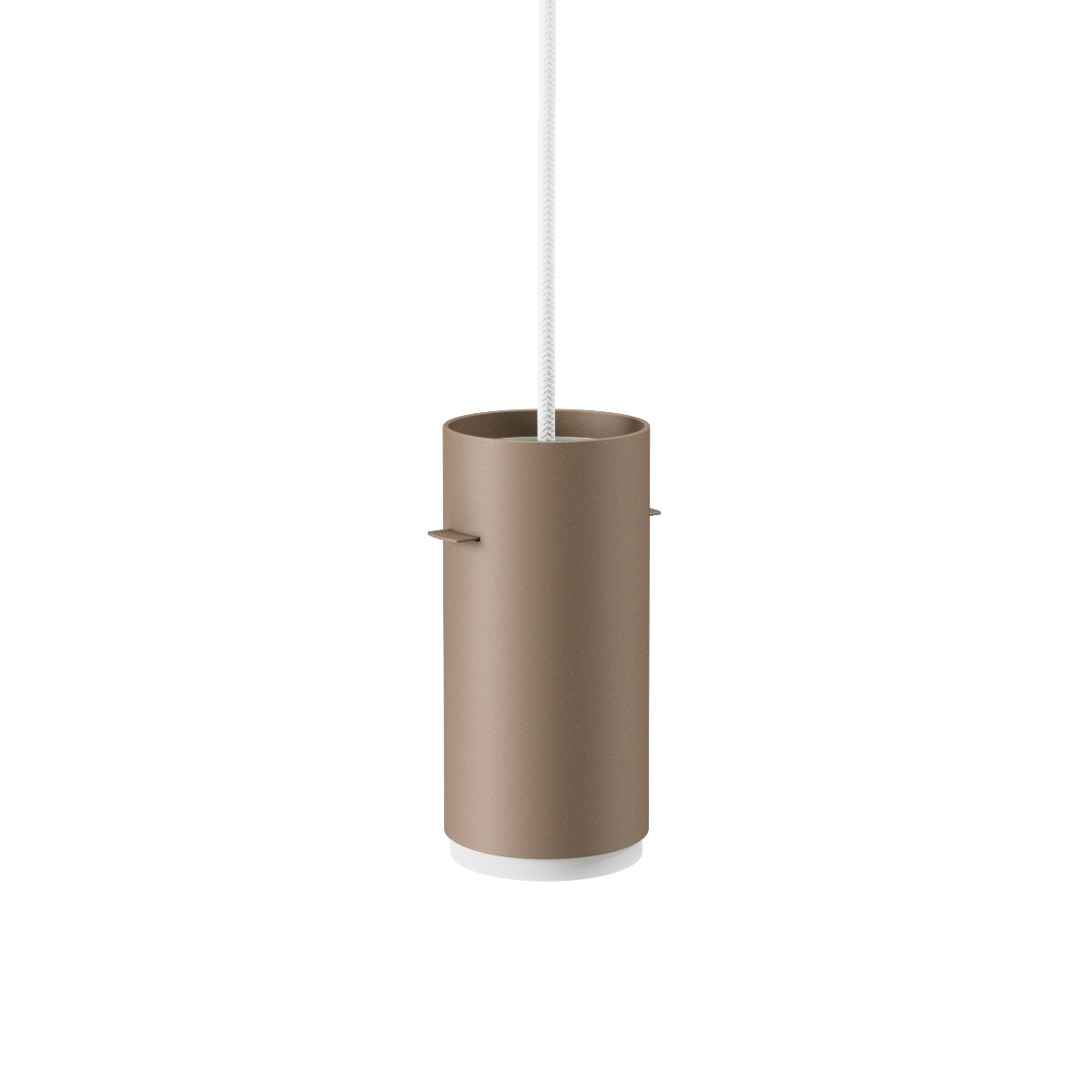 Moebe Tube Pendant Small Warm Grey