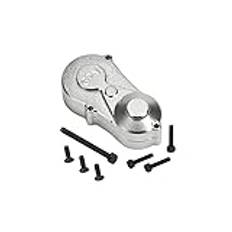 Aluminium 7075 Center Gear Box Housing Set With Covers For Losi 1/18 Mini LMT 4X4 Brushed Monster Truck RTR-LOS01026 Upgrades - Silver