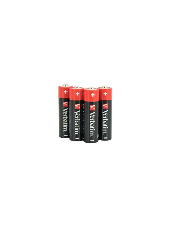 Verbatim battery - 4 x AA / LR6 - Alkaline