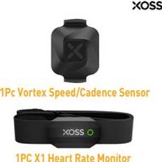 Xoss x1 speed kadenssensor cykeldator hastighetsmätare ant+ bluetooth landsvägscykel mtb kompatibel för garmin igpsport bryton - Virvelkombo