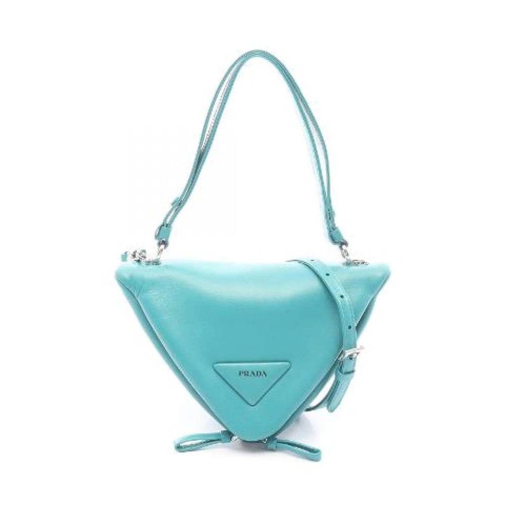 Prada Vintage - Pre-owned Triangle 2way Handväska Vintage - Dam - ONE Size - Läder