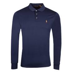 Custom Slim Fit Pima Long Sleeve Polo Shirt