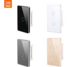 Tuya Smart Switch TYSH China Supplier Tuya Smart Home Switch Wifi Wall Light Lamp Touch Module Switch Work With Alexa