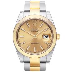 Rolex Herrklocka 126303-0009 Datejust 41 Guld/18 karat gult guld Ø41