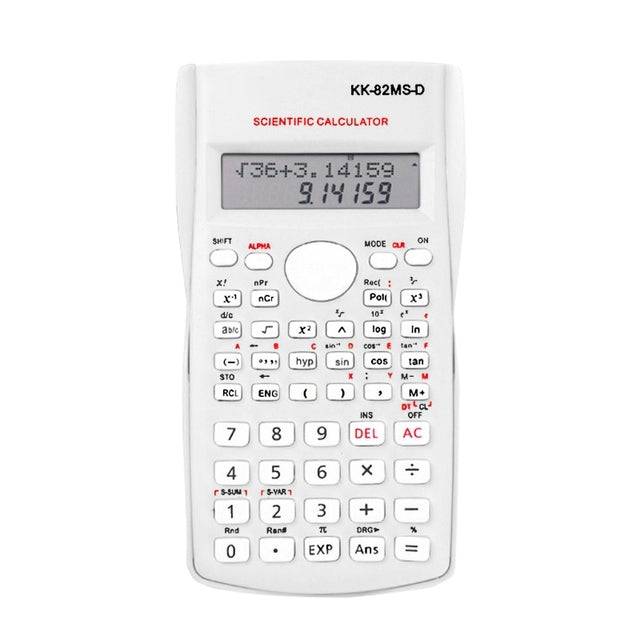 Scientific Calculator Stationery School Office Project - White