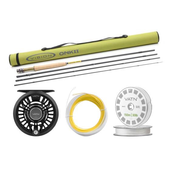 Vision ONKII Dry Fly Taper+ Flugset - 7'6'' #3