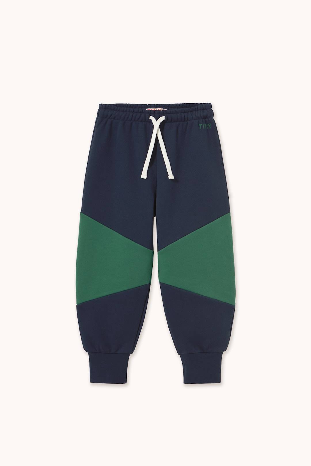 Tinycottons Tiny Color Block Sweatpant Navy-6y Marineblå 6 år Drenge